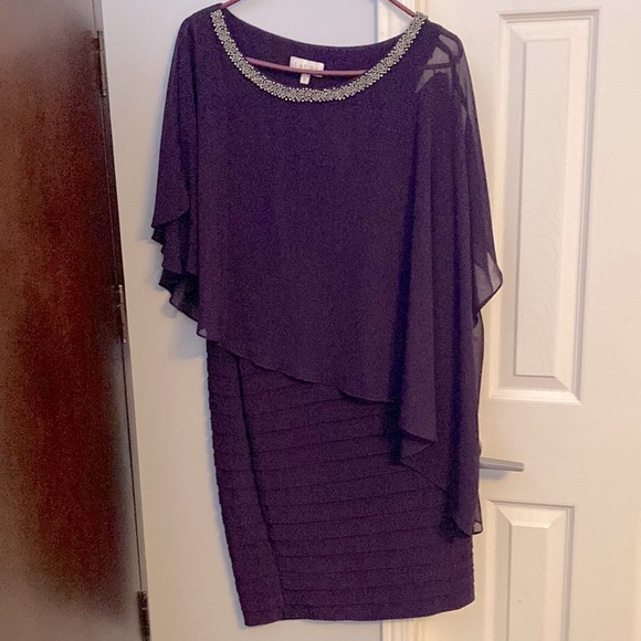 Brand is Laura only worn once purple dress - Picture 1 of 2